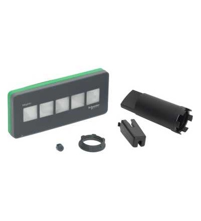 HMIZRA1 Prosvětlený LED spínač-5 tlačítek s vícebarevnou LED, Schneider Electric