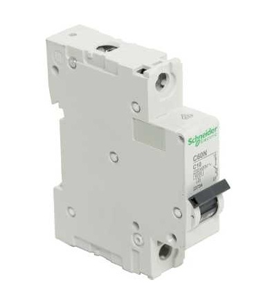 23734 Modulární jistič C60N, 1p, 10A, char. C, Schneider Electric