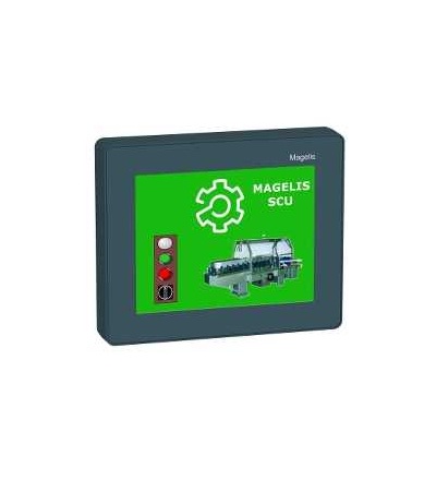 HMIS65W 3in5 small touchscreen display front module color TFT LCD without Schneider logo, Schneider Electric