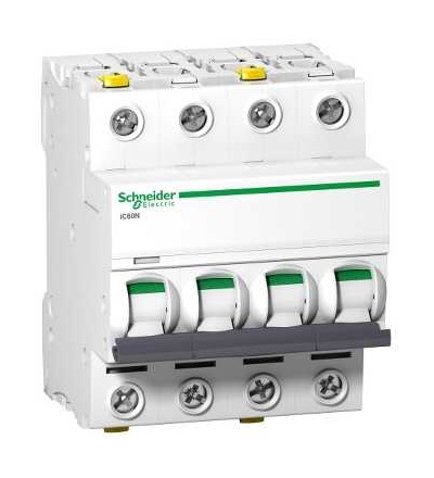 A9F04420 Modulární jistič iC60N, 4p, 20A, char. C, Schneider Electric