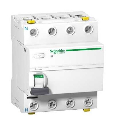 A9Z78463 Proudový chránič iID, 4p, 63A, 30mA, typ G AC THV, Schneider Electric