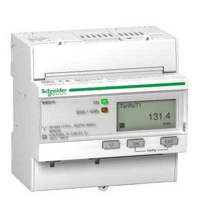 A9MEM3215 IEM3215 elektroměr, CT, multi-tariff, Schneider Electric