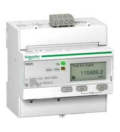 A9MEM3255 IEM3250 elektroměr, CT, Modbus, 2 digit. I, Schneider Electric