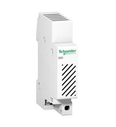 A9A15321 Acti 9, iSO mod. zvonek 8...12 V AC, 80 dB, 3,6 VA, Schneider Electric