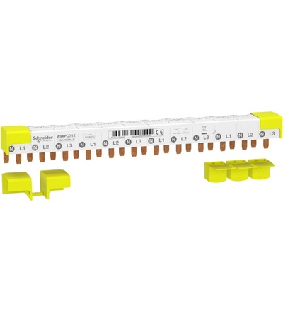 A9XPC712 Propojovací hřeben iC40 3P+N 12 mod., Schneider electric