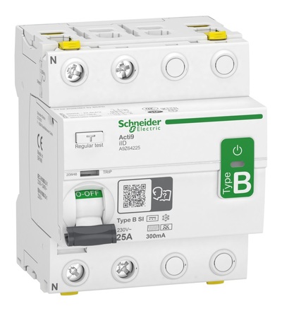 A9Z64225 Proudový chránič iID 2P 25A 300mA typ B-SI 230V, Schneider Electric