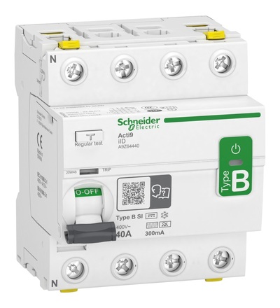A9Z64440 Proudový chránič iID 4P 40A 300mA typ B-SI 400V, Schneider Electric