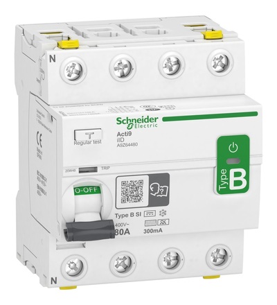 A9Z64480 Proudový chránič iID 4P 80A 300mA typ B-SI 400V, Schneider Electric