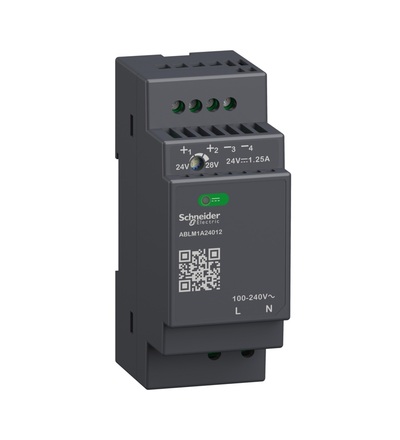 ABLM1A24012 Napájecí zdroj-Modulární řada Modicon, 24V, 1.2A, Schneider electric