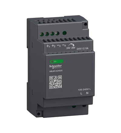 ABLM1A24025 Napájecí zdroj-Modulární řada Modicon, 24V, 2.5A, Schneider electric