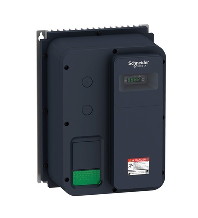 ATV320U04N4W Frekvenční měnič 0,37 kW, In = 1,5 A, 3 x 380 až 500 V, IP 66, třída 3C3 a 3S2, EMC filtr C2, Schneider Electric
