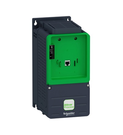 ATV630U30N4Z Frekvenční měnič 3 kW, In = 7,2 A, 3 x 380 až 480 V, IP 20, třída 3C3 a 3S3, EMC filtr C2, s DC tlumivkou, bez terminálu, verze cabinet, Schneider Electric