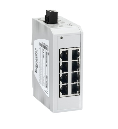 TCSESSU083FN0 ConneXium Standard Unmanaged Switch - 8TX, Schneider Electric