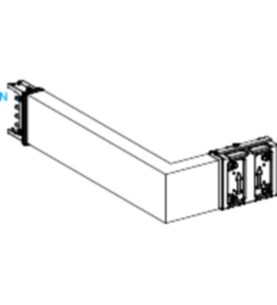 KSA400DLR41A Koleno 400 A horizontální na míru doprava, Schneider electric