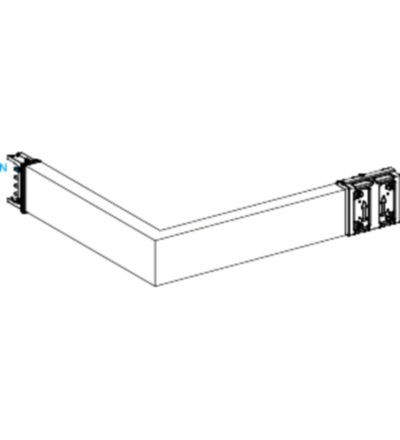 KSA250DLR43A Koleno 250 A horizontální na míru doprava, Schneider electric