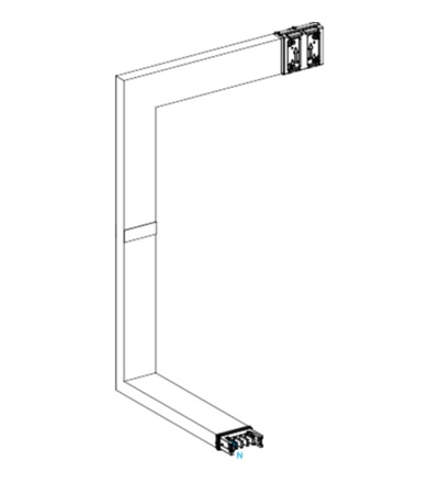 KSA400DMCK43F 3D koleno 400 A na míru, Schneider electric