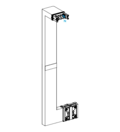 KSA250DMCL41F 3D koleno 250 A na míru, Schneider electric