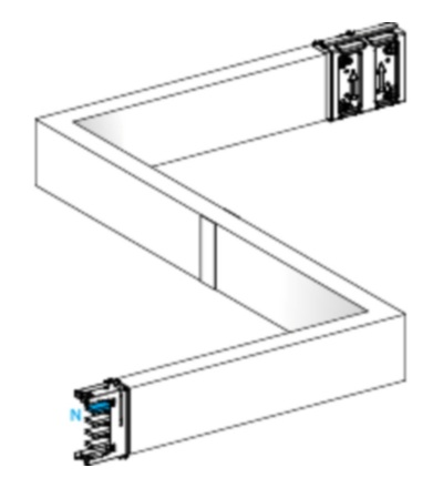KSA400DZCG43F Z - koleno 400 A na míru, Schneider electric