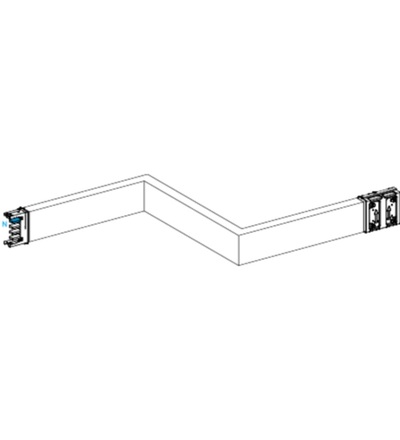 KSA400DZCH43A Z - koleno 400 A na míru, Schneider electric