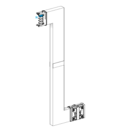 KSA250DZE41F Z - koleno 250 A na míru, Schneider electric