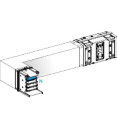 KSA630DLL42A Koleno 630 A horizontální na míru doleva, Schneider electric