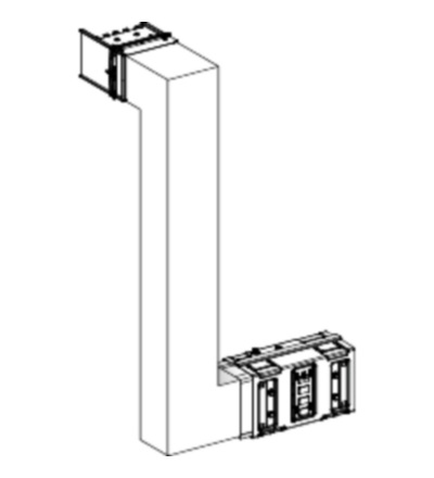 KSA1000DMBL41A 3D koleno 1000 A na míru, Schneider electric