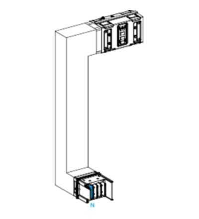 KSA1000DMCK41A 3D koleno 1000 A na míru, Schneider electric