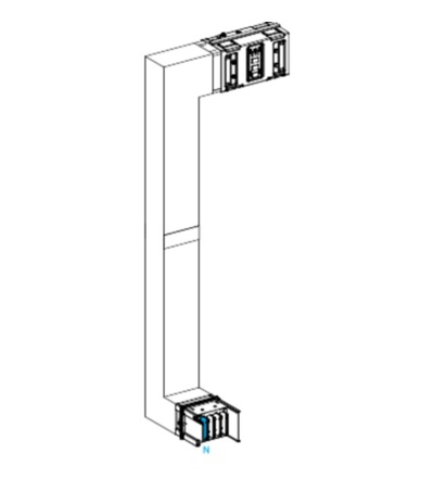 KSA630DMCK41F 3D koleno 630 A na míru, Schneider electric