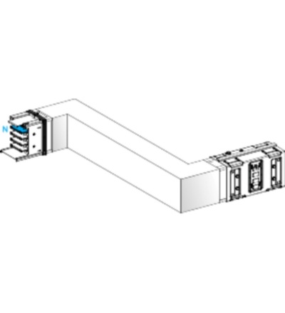 KSA1000DZCH41A Z - koleno 1000 A na míru, Schneider electric