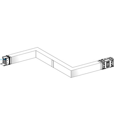 KSA1000DZCH43F Z - koleno 1000 A na míru, Schneider electric