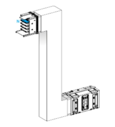 KSA1000DZE41A Z - koleno 1000 A na míru, Schneider electric