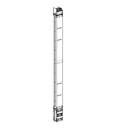 KSA630CM4AF Rovná délka s požární přepážkou 630 A vertikální vedení, Schneider electric