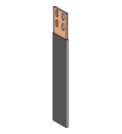 KTB0100YC50706A Propojovací pasy Cu 100x600 mm, Schneider electric
