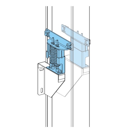 KTB0204ZA51 Canalis KT vertikální držák 2500 A, Schneider Electric