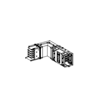 KSC800DLC40 KSC koleno 630 A horizontální, Schneider Electric