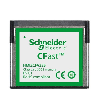 HMIZCFA32S CFast paměťová karta 32GB - systém HMIG5U2, Schneider Electric