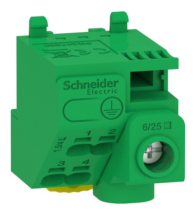 LGYT1E05 Svorkovnice PE 1x6-25 4x1,5-4, Schneider Electric