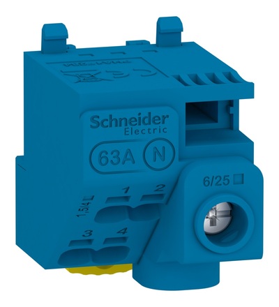 LGYT1N05 Svorkovnice N 1x6-25 4x1,5-4, Schneider Electric