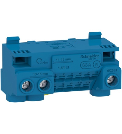 LGYT1N14 Svorkovnice N 3x6-25 11x1,5-4, Schneider Electric