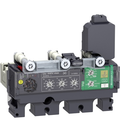 LV433801 Micrologic 4.2 Vigi 3x100 pro NSX100-250, Schneider Electric