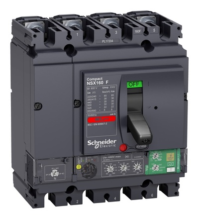LV433837 jistič NSX160 4P 36k Micrologic 4.2 160, Schneider electric