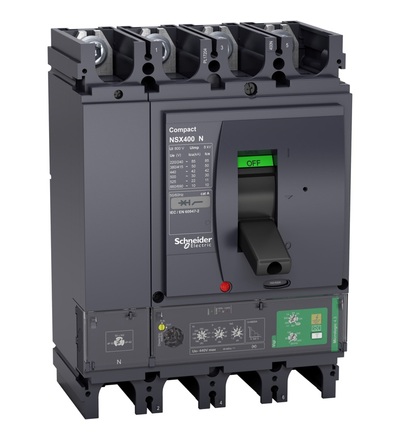 LV433940 NSX400N 4P Micrologic 4.3 400A, Schneider Electric