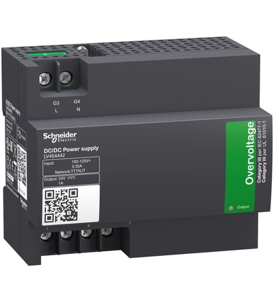 LV454442 24VDC napájecí modul AD 100/125 VDC, Schneider Electric