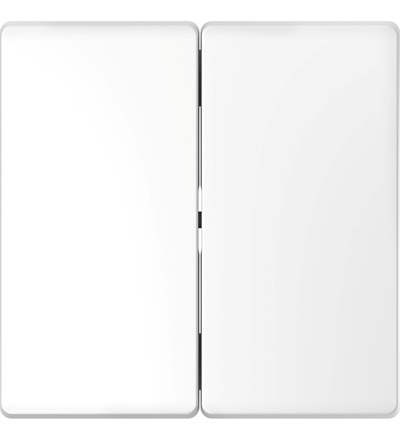 MTN3400-6035 Klapka dvojnásobná, lotus white, D-Life, Schneider Electric
