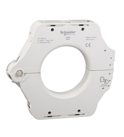 50420 Toroidní snímač TOA80 80mm Ie=160 A, Schneider Electric