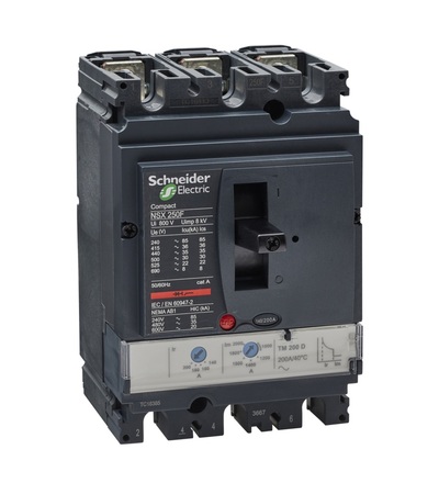 LV431631 3P3D TM200D NSX250F, Schneider Electric