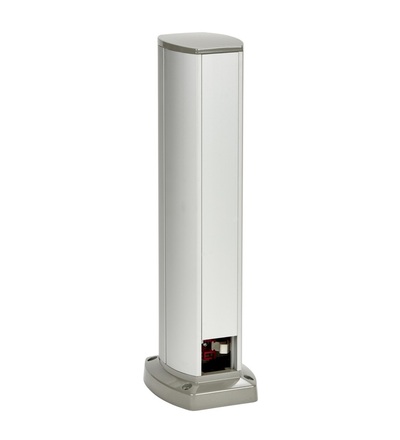 ISM20212 Post 2-sided 0.43 m empty, anodized, obslužný sloupek, Schneider Electric