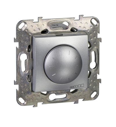 MGU5.513.30 Stmívač otočný univerzální pro LED 230 V zdroje, aluminium, Schneider Electric