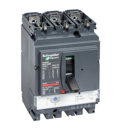 LV429760 3P3D MA100 NSX100H, Schneider Electric