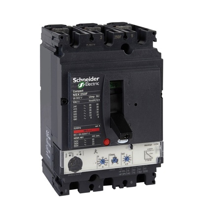 LV431165 3P3D MICROLOGIC 2.2 M 220A NSX250N, Schneider electric